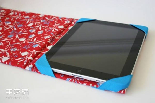 Homemade iPad tablet protective cover, handmade DIY Apple tablet case