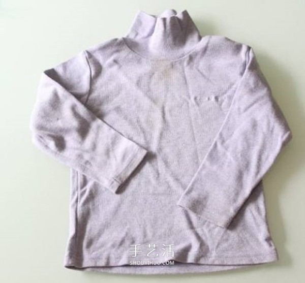 How to renovate old baby T-shirts so that clothes can catch up with childrens growth