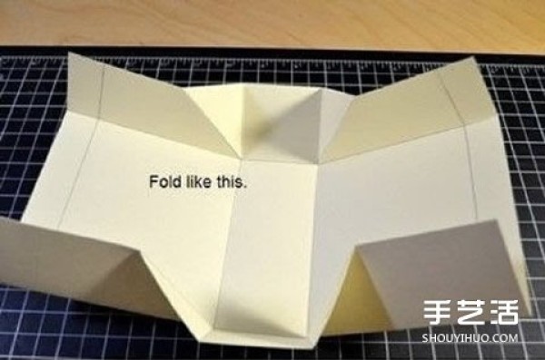 Origami Box Making Illustrations How to Fold a Paper Box with Expanded Pictures