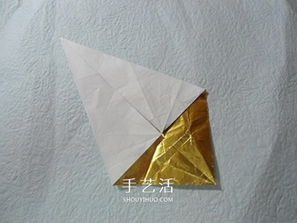 The basic origami method of HTQ butterfly, there are no steps for shaping it! 