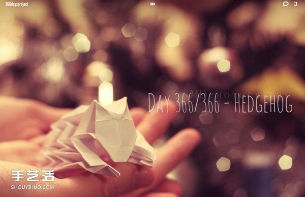 366 days of non-stop origami, come and see the origami works of an American