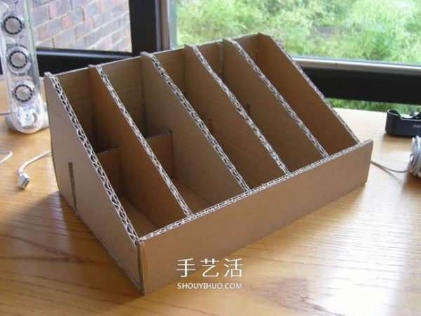 How to make a notebook cooling rack from corrugated paper and make a homemade computer cooling bracket