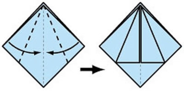 How to fold a flower storage box and illustrate the folding method of a simple and beautiful paper box