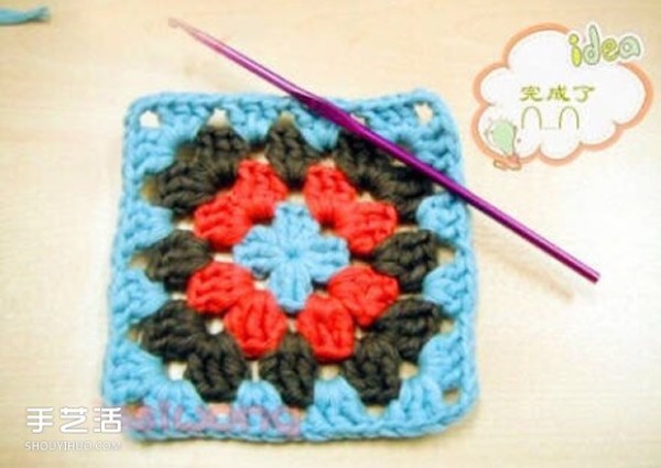 The warm crochet coaster knitting tutorial is perfect for the cool season~