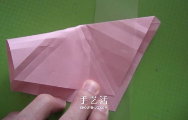 Fukuyama Rose Folding Illustrated Tutorial with clear and large pictures of Fukuyama Rose Origami