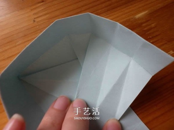 How to fold a love box with a lid origami Valentines Day love box