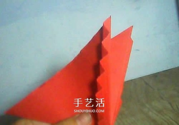 Childrens quill folding method and simple origami quill tutorial