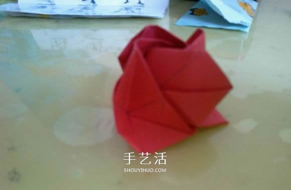 How to fold LS roses with illustrations and how to fold LS roses by hand step by step