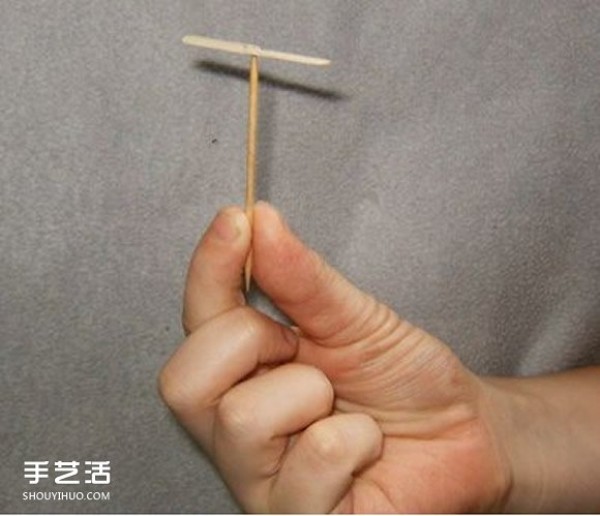 How to make simple bamboo dragonflies, how to make bamboo dragonflies with ice cream sticks