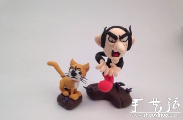 Tutorial on how to make Gargamel using DIY clay