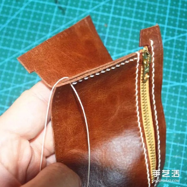 Leather Wallet DIY Making Illustrated Handmade Leather Wallet Making Tutorial