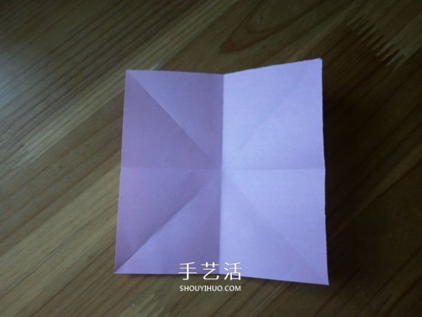 Easy to learn origami bow, square paper folding bow