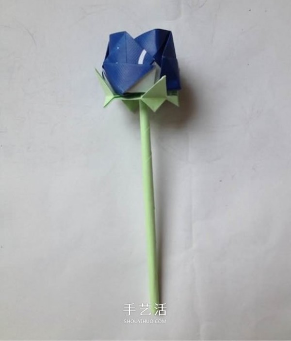 The classic folding method of Kawasaki rose, how to fold Kawasaki rose tutorial