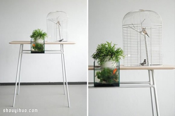 Turias creative meditation table design that condenses nature