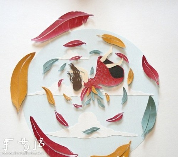 Appreciation of paper sculpture works by freelance illustrator Sarah Dennis