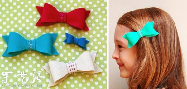 DIY cute bow jewelry can be easily made and has many uses