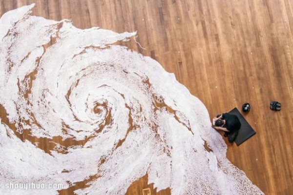 Creative salt paintings by Japanese artist Motoi Yamamoto