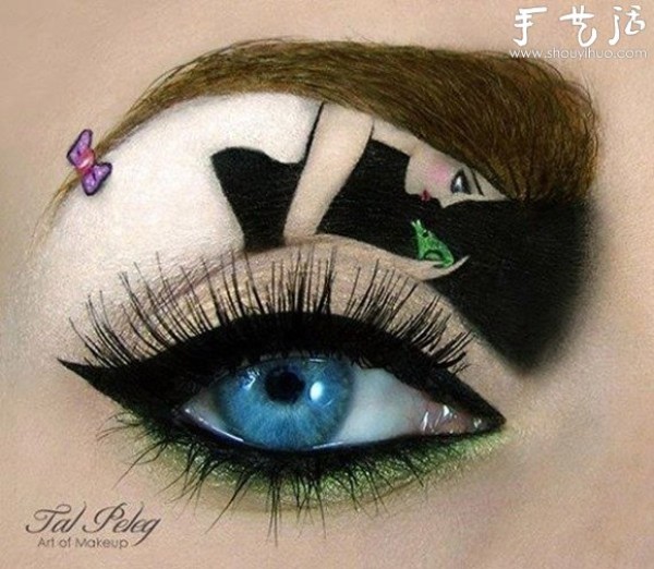 Beautiful and enchanting eye makeup works