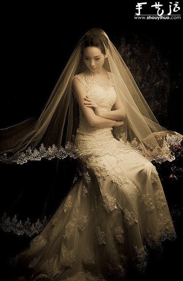 Luxurious and beautiful wedding dress, make you the most beautiful bride