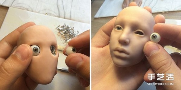 A horrifyingly realistic handmade doll that portrays your inner fear of dolls