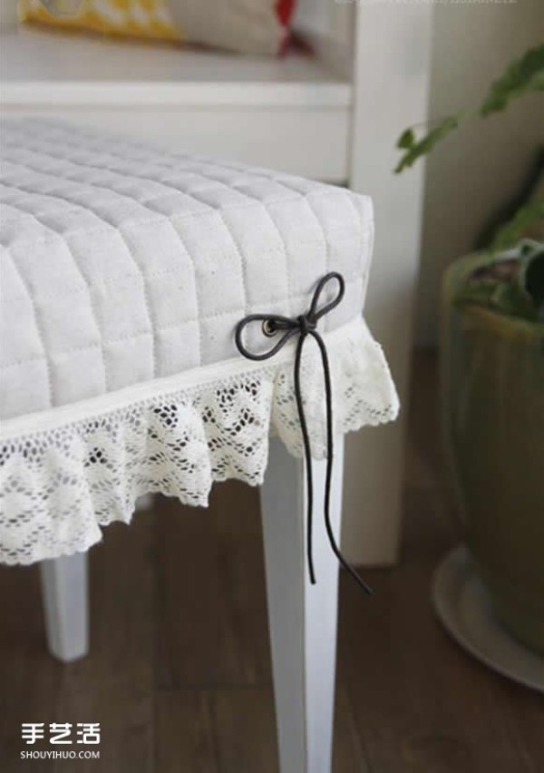 Dressing table, chair and stool remodeling, DIY painting, then making a chair cover, perfect