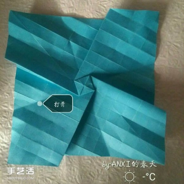 New Kawasaki Rose Folding Method Illustrated Handmade Origami New Kawasaki Rose Steps