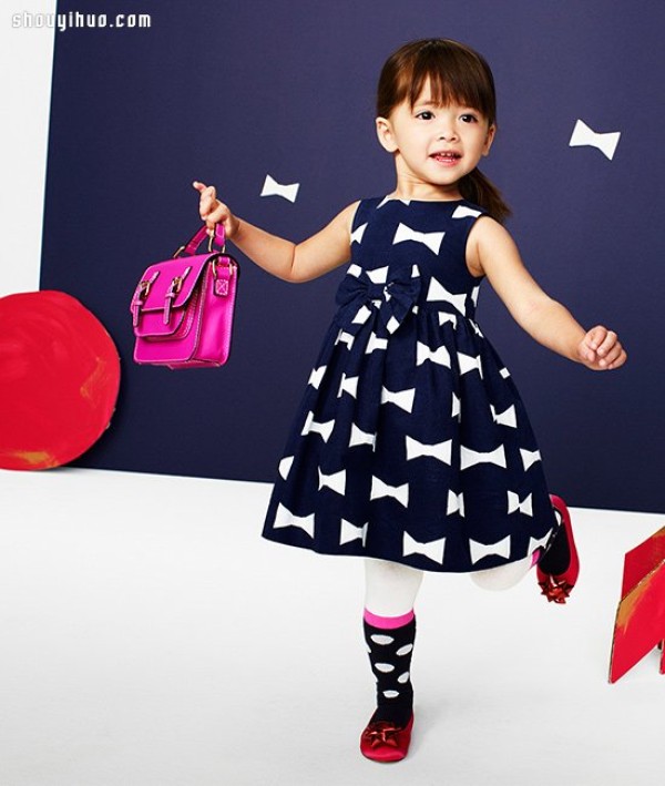 GAP KIDS and KATE SPADE joint childrens clothing series