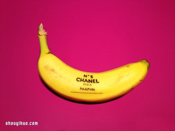 Banana Creative DIY, transform into a work of art beyond the scope of food