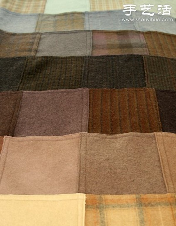 Beautiful patchwork blanket making tutorial