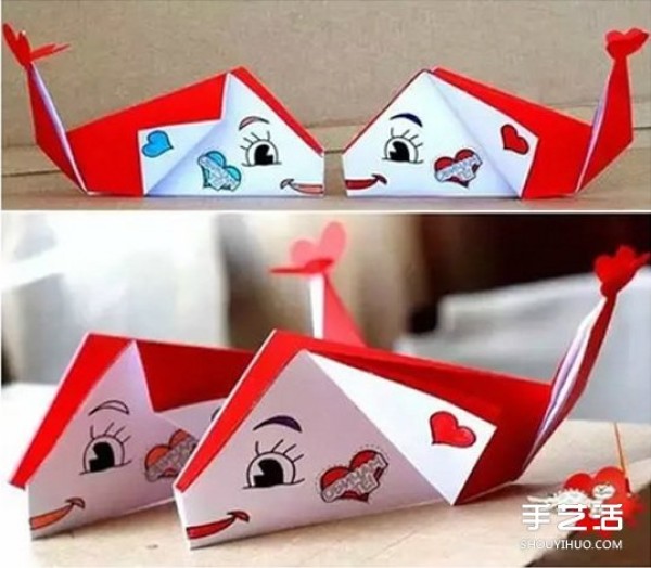 Simple handmade origami whale tutorial, illustrations of how to fold a whale for young children