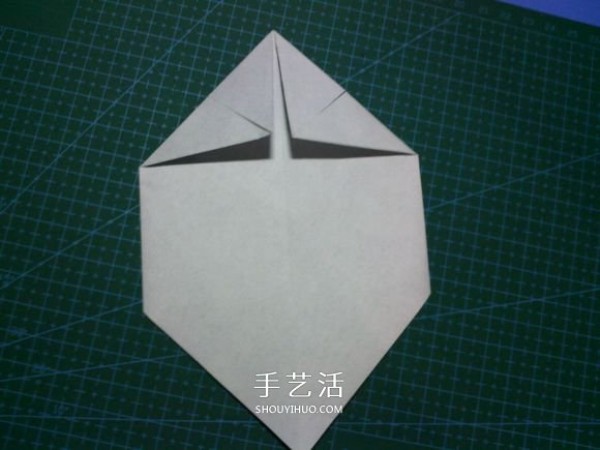 Fold a national treasure and come out! Illustration of the origami method of the cute giant panda