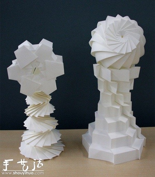 Beautiful 3D origami works