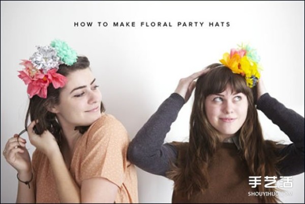 How to fold a crepe paper flower and a tutorial on how to make a beautiful headband