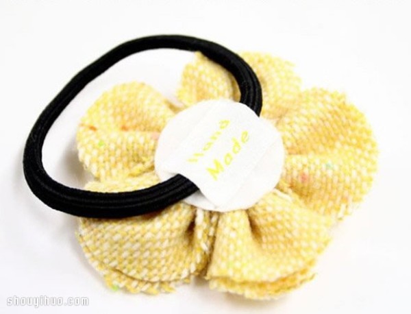 Cute and Sweet Fabric Flower Headband DIY Handmade Illustrated Tutorial