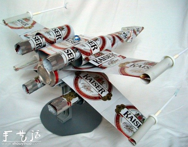 Beer Can DIY to Make X-Wing Fighter