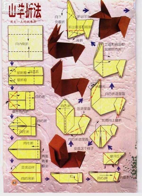 How to Origami the Constellation Aries