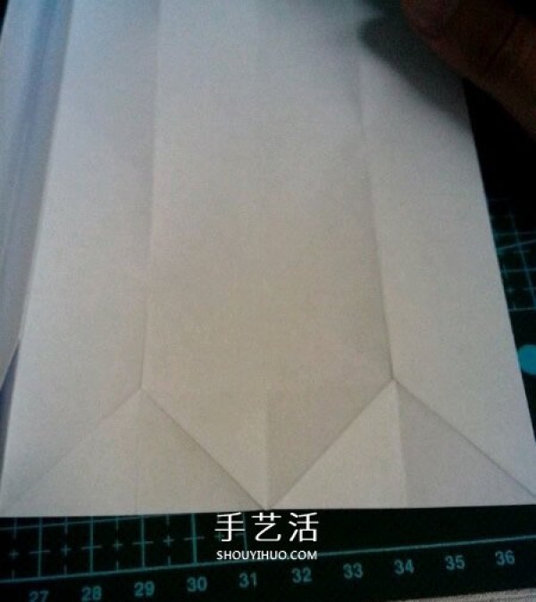 How to fold the six-winged seraphs heart origami with six-winged heart and illustration