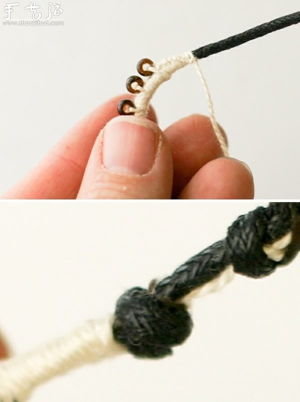 Knitting tutorial for simple and fresh bracelets