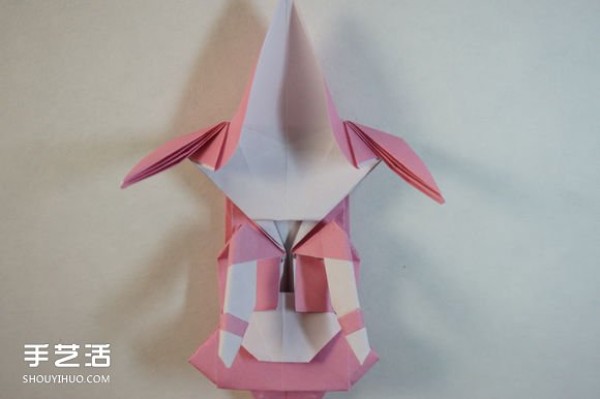 Origami Girls Step-By-Step Illustration and Complex Folding Tutorial for Girls