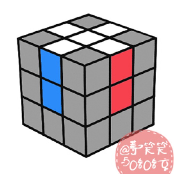 A seven-step tutorial on how to solve the third-order Rubiks Cube with the formula and illustrated steps