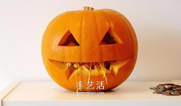 How to make a Halloween jack-o