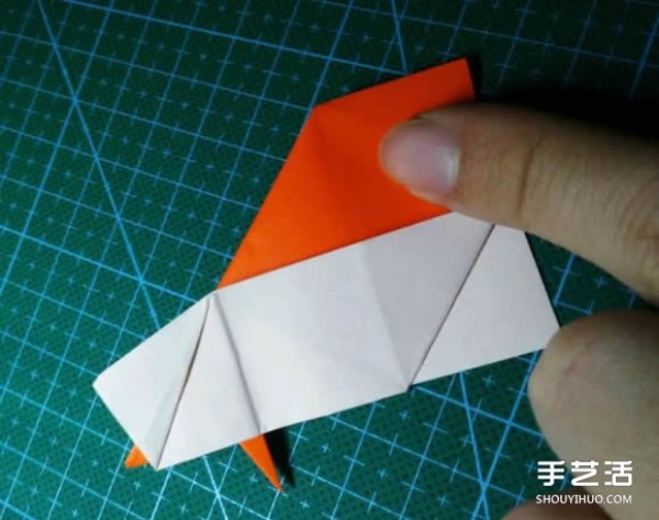 How to make an origami kingfisher with detailed instructions on how to fold a kingfisher