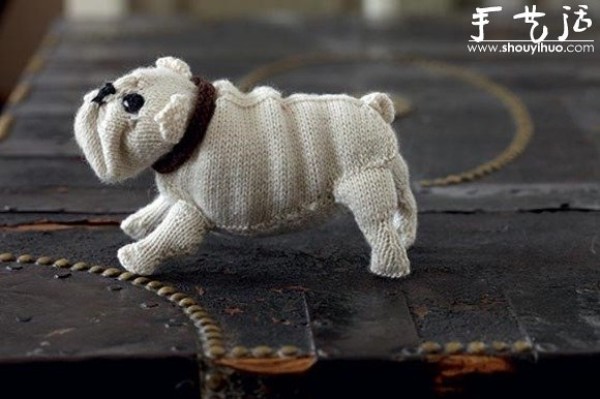 Knitted dogs, realistic and fun~