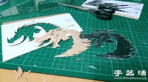 "Guild Wars 2" theme wood stickers hand-making tutorial