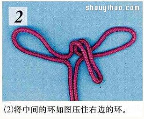 How to braid auspicious knots, how to braid auspicious knots, how to braid a graphic tutorial