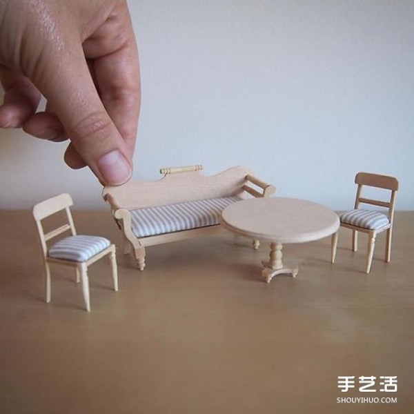 She quit her job as a lawyer just to fulfill her dream of making miniature furniture