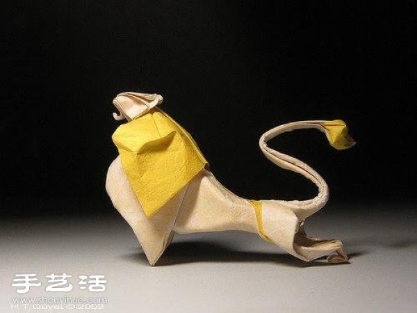 A set of very exquisite and realistic creative animal origami works