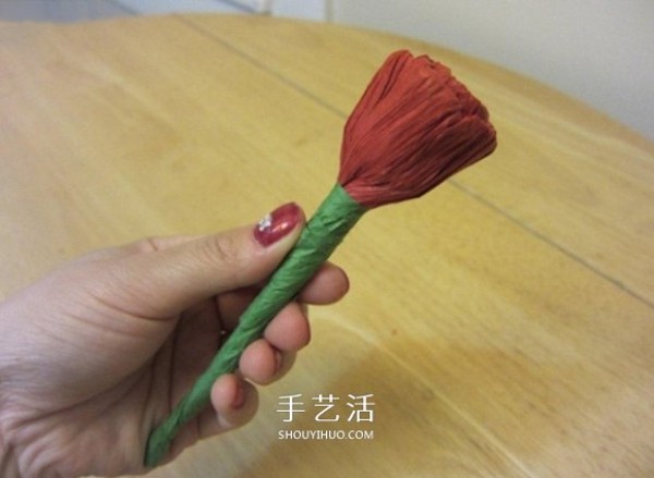 How to fold carnations with detailed illustrations and Mothers Day carnation origami tutorial