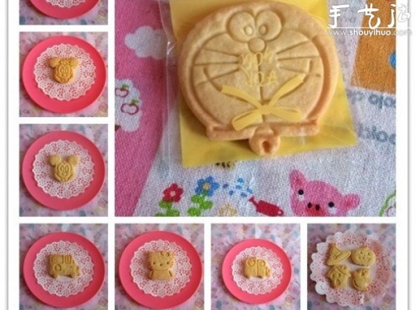 Cute Cartoon Cookies DIY Homemade Cartoon Cookies