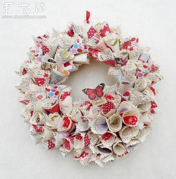 Appreciation of origami garland works